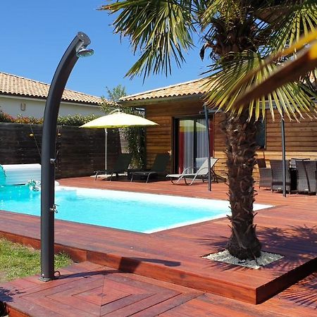 VILLA avec piscine chauffée Moliets-et-Maa Exterior foto